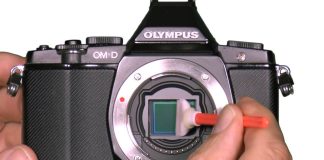 Vệ sinh máy ảnh Olympus tại TPHCM