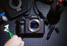 Vệ sinh máy ảnh Sony giá rẻ lấy liền tại TPHCM