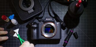 Vệ sinh máy ảnh Sony giá rẻ lấy liền tại TPHCM