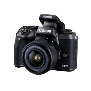 Máy ảnh Canon EOS M5 kèm KIT lens 15-45 cũ ngoại hình đẹp giá rẻ