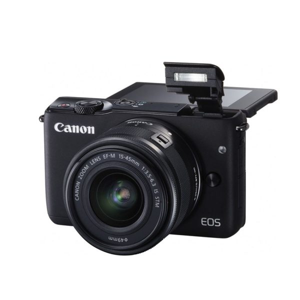 Máy ảnh Canon EOS M10 kèm KIT lens 15-45 cũ ngoại hình đẹp giá rẻ