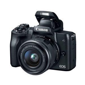 Máy ảnh Canon EOS M50 kèm KIT lens 15-45 cũ ngoại hình đẹp giá rẻ