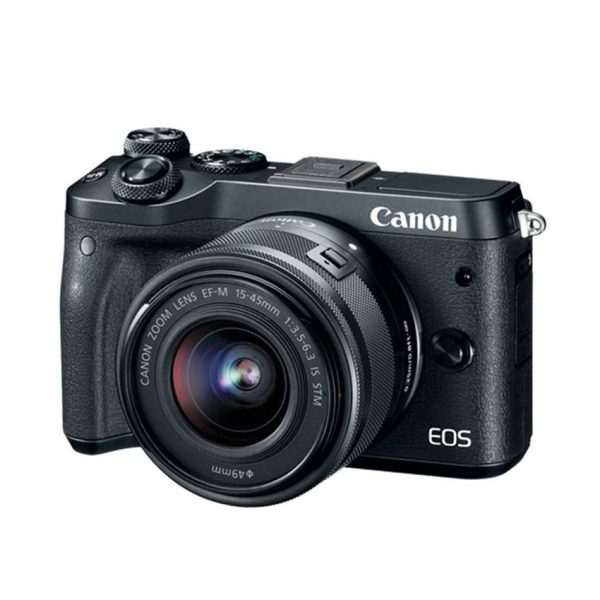 Máy ảnh Canon EOS M6 kèm KIT lens 15-45 cũ ngoại hình đẹp giá rẻ