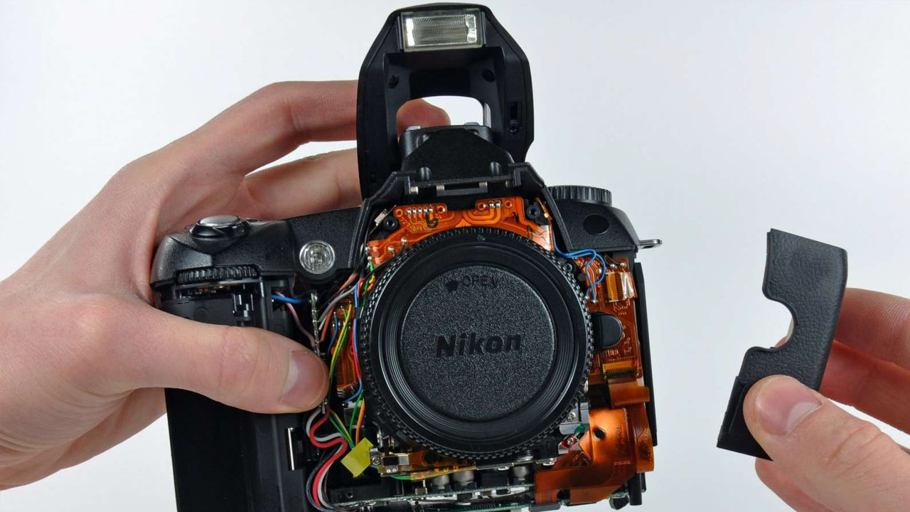 Sửa máy ảnh Nikon mất nguồn